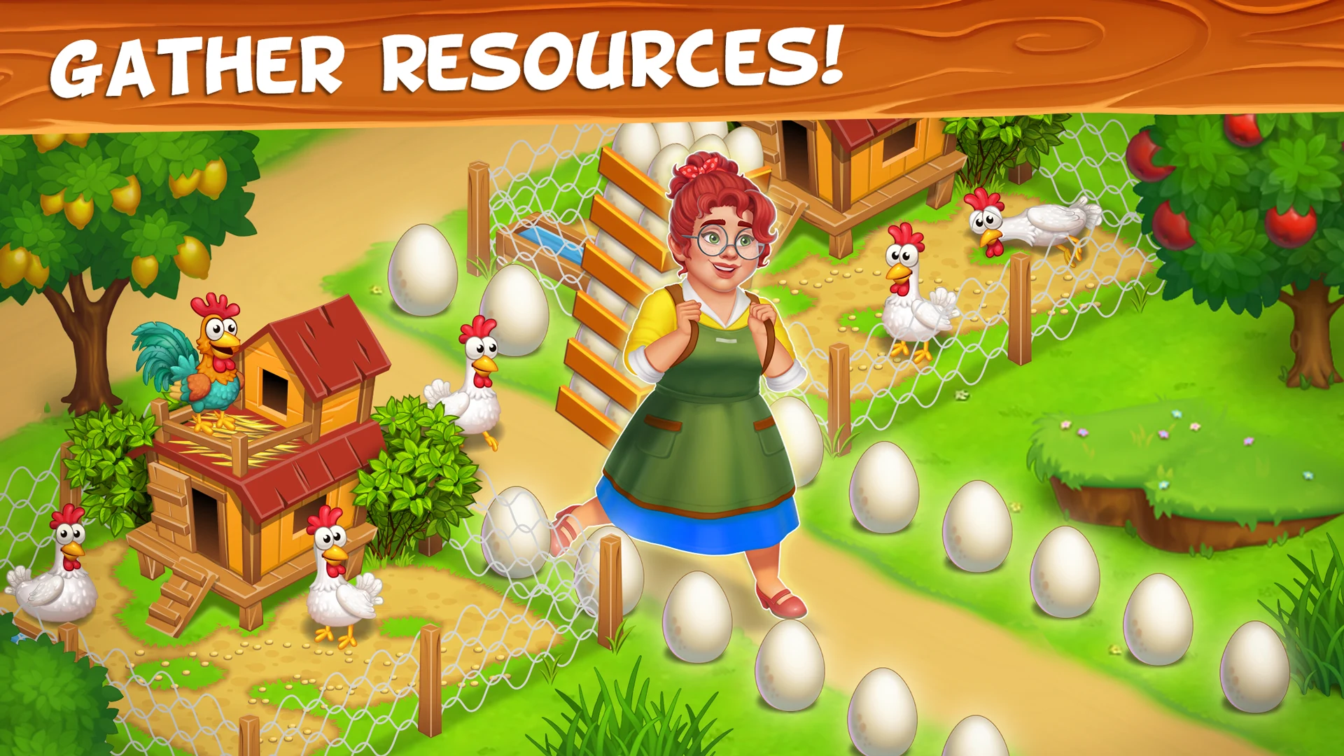 Farm Town: Merge Cozy Village screenshot